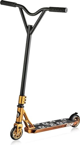 Xride Stunt Scooter Kinder und Erwachsene, Stunt Roller mit ABEC 9 Kugellagern, Pro Tretroller für Stunts und Tricks, Stunt Roller Kinder 10 Jahre, Scooter Erwachsene und Kinderroller, Stuntscooter