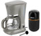 GEEPAS 1.5L Filter Coffee Machine & Coffee Grinder 80 g Capacity Combo Set | 800W Coffee Maker for Instant Coffee, Espresso, Macchiato | 200W Electric Coffee Grinder for Dried Spice Nuts Herbs