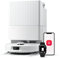 roborock Qrevo Serie Saugroboter mit Wischfunktion&Hebarem Wischmopp, 8000Pa Saugkraft(verbessert von Qrevo S), Anti-Verfilzungs-Seitenbürste, Hindernisvermeidung, All-in-One Dock, Weiß(QV 35A)