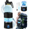 IUHFSIFS 4.0 Generation Wasserstoff-Wasserstoff-Wasserflaschengenerator UK mit 4.0 SPE-PEM-Technik, 420 ml (2 Bürsten)