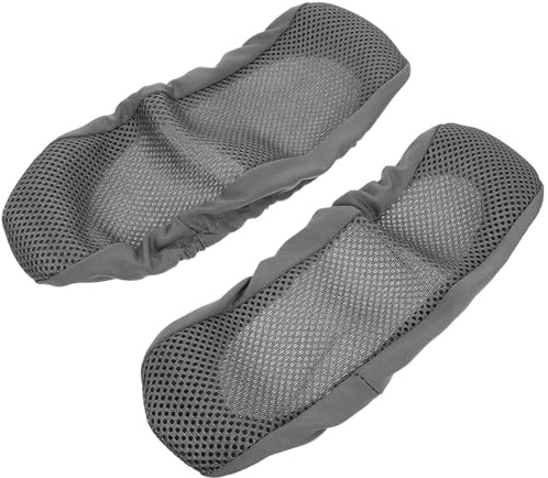SOPOTUTU 2 Piezas Guantes para Reposabrazos de Silla de Protectores de Tela Fundas Elásticas Extraíbles Funda Lavable para Sillas de Oficina y Gaming para Reposabrazos