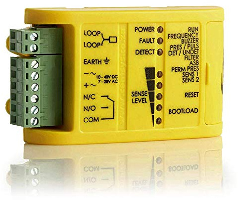 Loop Vehicle Sensor and Detector for Safety and Exit for Gates and for Traffic Signal Controls With Visual and Audible Feed Back 12-24 Volt AC-DC Universal Works With All Types of Systems