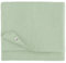 Linen & Cotton Tischdecke Stoff Tischtuch Tischwäsche Hygge -100% Leinen, Hellblau/Blau (100 x 100 cm) Mitteldecke Klein Quadratisch für Home Küche Couchtisch Tuch Dekoration Cafe