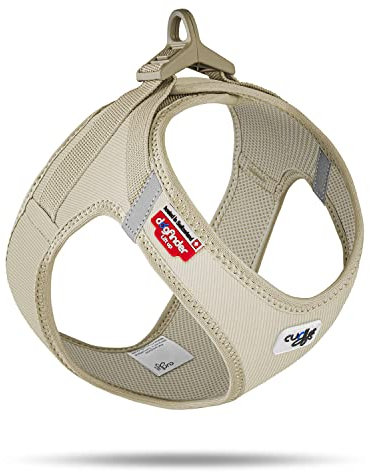 Vest Harness curli Clasp Cord Tan L