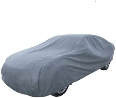 Shoze Car Cover 400x175x120CM Waterproof Breathable UV Universal Protection Outdoor Auto Cover Scratch Proof Durable Car Cover Indoor Car Covers for Winter Summer All Weather Protection (Small)