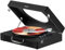 MIXX Revival 65 Stereo Vinyl Record Player – Retro Portable Turntable with Built-In Speakers (black)