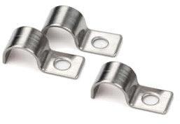 LNSYSNS 60 Pezzi Collari per Tubi, M10 Fermacavi Muro, Argento Morsetto per Tubo Staffa a U, Acciaio Inossidabile 304 Ferma Cavi da Muro, per Casa, Giardino, Fattoria e Balcone