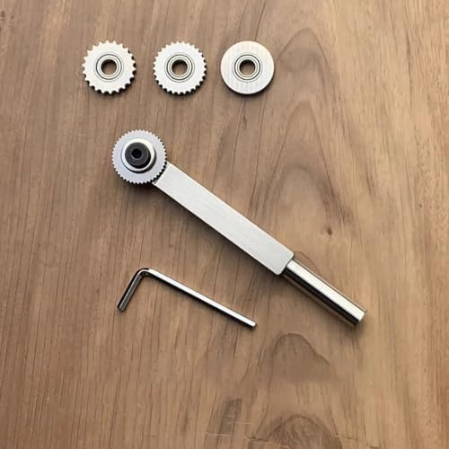 Toplionace Juego de Fresas de Ranurar para Torno de Madera, Cuchillas HSS para Tornear Jarrones y Frascos, Kit de Herramientas para Madera Dura