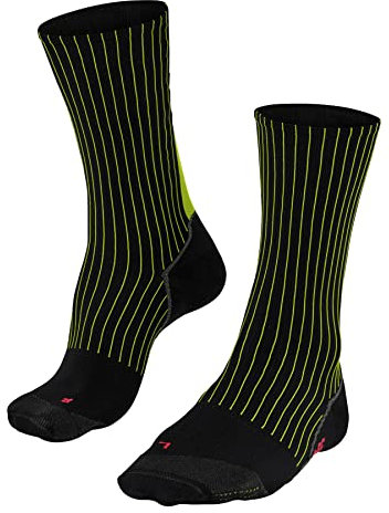 FALKE Unisex Fahrradsocken BC Impulse U SO Funktionsmaterial Antiblasen 1 Paar, Schwarz (Black 3000), 46-48
