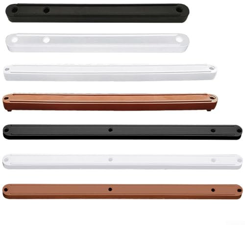 Schubladenschienen, Schubladenschienen, Kunststoff, 180/235/298 mm, Ersatz für Schubladen oder ausziehbare Schränke, 10 Stück