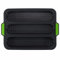 LSRVNM Silicone Baguette Baking Tray, 3 Cavity French Bread Pan, Non-Stick, Heat Resistant, Grey