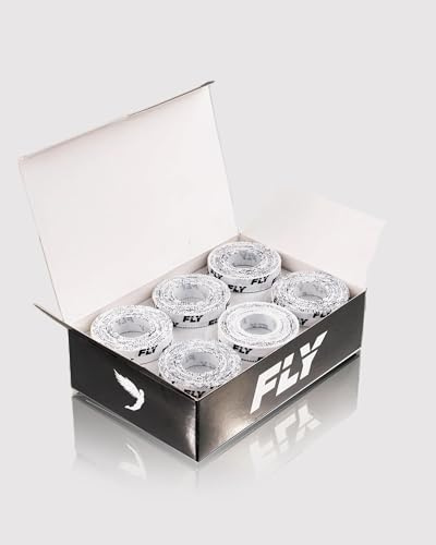 FLY Boxing Hand Tape — Premium 0.5 Inch Athletic Finger Tape, 24-Roll Box | , Sweat-Resistant No-Slip Grip and Joint Support for Boxing, MMA, BJJ, Muay Thai and Climbing