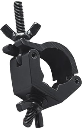 Lighting Hook Bracket - Alloy Swivel Clamp Mount, Reliable Bar Fixture Hanger Kit | Stage Light Clamp Accessory, Secure DJ Lighting Setup for Club, Theater, Pub, Performance Space