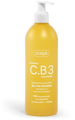 Ziaja Vitamine C.B3 Niacynamide Line (gel douche)