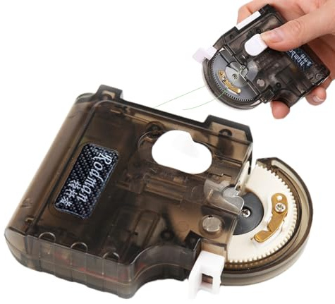 Tier - Gancio automatico per lenza, gancio per lenza da , macchina per nodi da , manico corto, strumento per legare nodi, dispositivo di legatura veloce con nodi