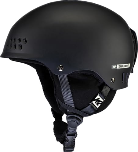 K2 Casco da sci da donna Emphasis, nero, S (51-55 Cm) 10E4008