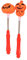 Toyvian 2 PC Halloween Leuchtstäbe, Kürbis Skelett Taschenlampe Halloween Leuchtstab Zauberstäbe für Kinder (Zufällige Farbe)