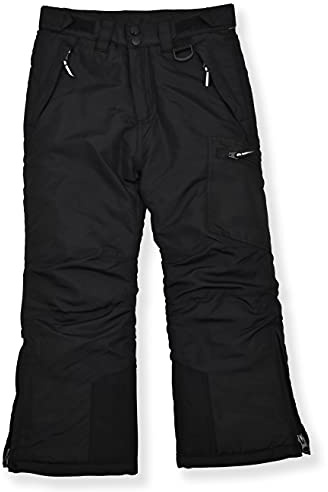 Arctic Quest Insulated Ski and Snow Pants for Boys and Girls, Water Resistant Trousers for Kids