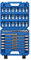 CASOMAN 48PCS 3/8Drive Master Torx Bit Socket and External Torx Socket Set, Deep & Shallow, CR-V & S2 Steel