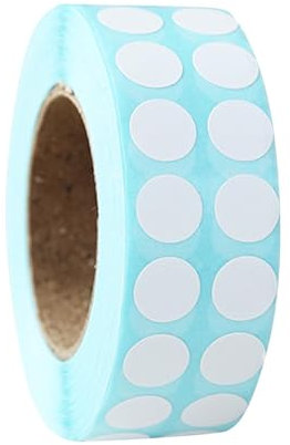 Packung mit 3000 DIY Diamant Malerei Werkzeug Aufkleber, 25 * 65mm, Diamant Malerei Etiketten als Diamant Malerei Zubehör für Diamant Malerei Lagerung, 5D Diamant Malerei Etikett für Container, rund