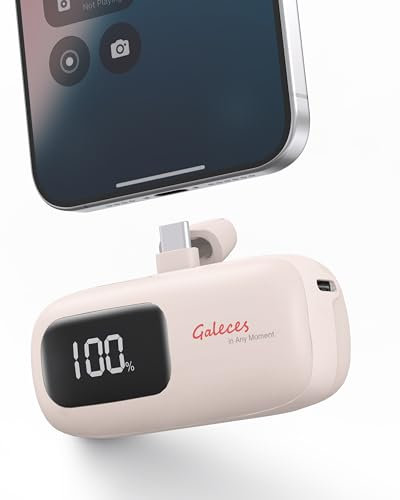 Galeces 20W PD 18W QC QuickCharge Power Bank Pink