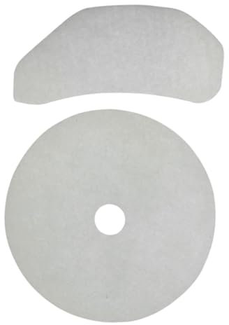 Operitacx 2pièces Filtres De Sécheuse Ronds Pour Échappement Kit De Remplacement Facile à Installer Maintenir Pour Sèche-linge