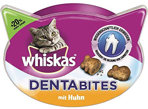 Whiskas Dentabites mit Huhn 6X 48g Katzensnack