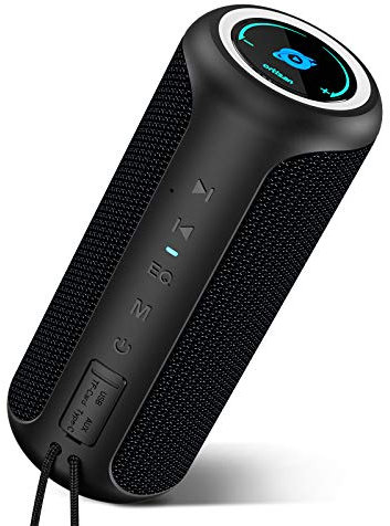ORTIZAN X20 Altoparlanti Bluetooth Wireless da 40 W, Altoparlante Portatile IPX7 Impermeabile con Powerbank, 15 Ore di Riproduzione, Audio Stereo, Effetto Triplo Basso, Altoparlante Bluetooth 5.0