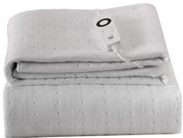 Neo Electric Heated Blanket Throw Dual Control Mattress Under Bed Cover (Single)