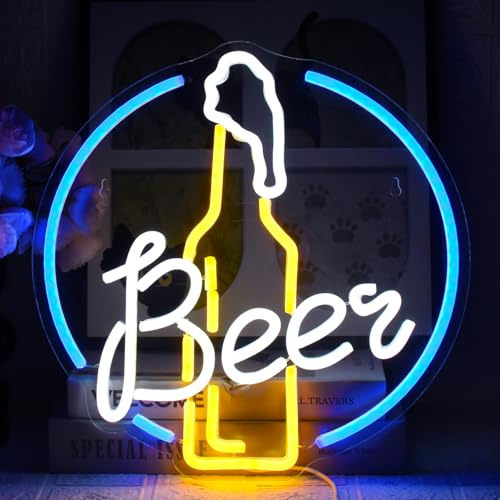 Copa de vino de neón Barra de neón Luces de neón de la decoración de la pared de la ventana de la fiesta de la barra Señal de neón de barra alimentada por USB