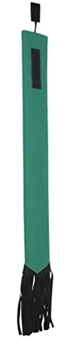 Yomiyuyr robuste Schweiftasche für Pferde, leichte Schweiftaschen für Pferde, wetterbeständige Schweiftasche aus Vliesstoff mit Klettverschluss, 27,6 Zoll für Show, Reiten und (Grün)