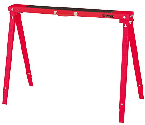 TOMAX Chevalet de sciage pliable réglable en hauteur Capacité de poids 200 kg