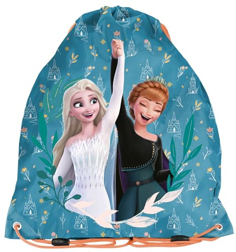 PASO Sac de sport pour enfant Turquoise 36 x 32 cm