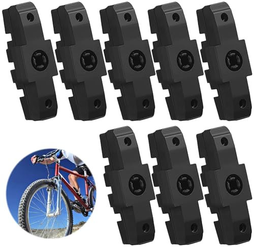 Bremsbeläge Fahrrad für Magura 4 Paare Fahrrad Bremsbeläge Bremsklötze Fahrrad Bremsbeläge für Magura Hohe Bremsleistung Bremsbeläge Kompatibel für Magura HS Bremsen wie Magura HS11 HS22 HS33 UVM
