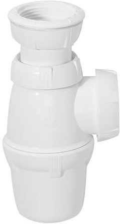 Wirquin, blanc 30724011 Siphon de lavabo réglable en hauteur Ø40