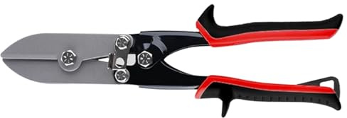 Byuexhp Crimpadora para conductos | Dobladora de uso intensivo de 5 cuchillas | Herramienta de engarzado de metal galvanizado 0,8 mm | para Doblado Doblado Tubos de estufa Canales y Conductos