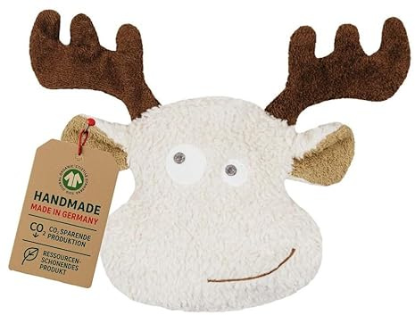 Efie épeautre de culture biologique contrôlée Coussin chauffant élan, (Organic), fabriqué en Allemagne