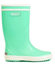 Aigle Lolly Pop 2, Stivali in Gomma, Unisex - Bambini e ragazzi, Verde (Laguna), 29 EU