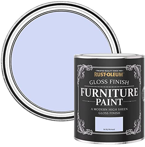 Rust-Oleum Purple Furniture & Skirting Board Paint in Gloss Finish - Be My Mermaid 750ML