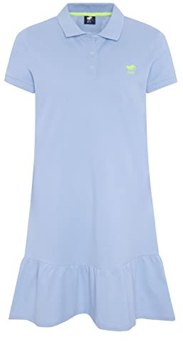 Polo Sylt Piqué de Algodón con Volante En El Bajo Vestido Mujer (Pack de 1)