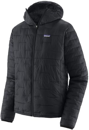 Patagonia 84031-BLK M's Micro Puff Hoody Jacket Men's Black M