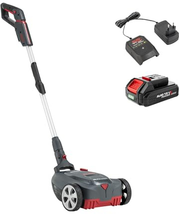 AL-KO Batteridriven moulkklippare 22,6 Li, 22 cm skärbredd, 3-faldig skärhöjdjustering, 180º styre, för ytor mellan 50–150 m², 1 x batteri (2,5 Ah) och laddare ingår