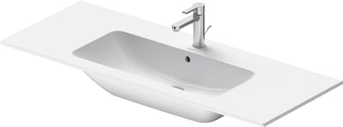 Duravit Waschbecken ME by Starck 123x49 cm Weiß WonderGliss