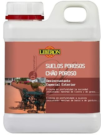Liberon Desincrustante suelos porosos exteriores 1l
