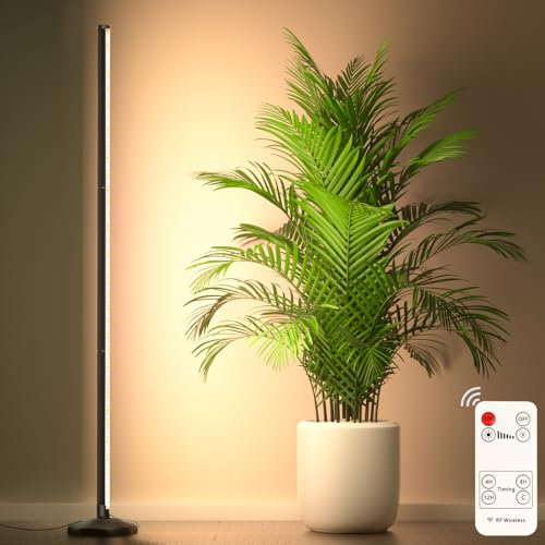 bedee Pflanzenlampe LED Vollspektrum: 252 LEDs Grow Lampe Pflanzenleuchte für Pflanzen mit Timer und 10 Helligkeit Dimmbarer 6000K Ständer Pflanzenlicht, Höhenverstellbar