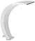 HWGING Fontana a cascata per piscina, con filettatura interna G1, in acciaio inox 304, design arrotondato, curvo, fontana per parco giochi