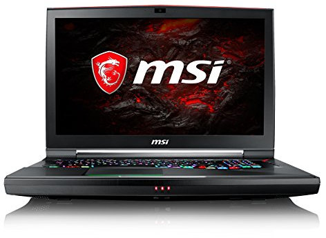 MSI GT75VR 7RF Titan Pro 011UK 17.3-Inch Gaming Laptop - (Black) (Intel Core i7-7820HK, 16 GB RAM, 256 GB SSD Plus 1 TB HDD, GeForce GTX 1080, Windows 10 Home)