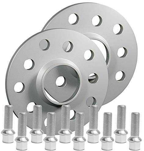 SilverLine Spurverbreiterung 20mm (10mm) mit Schrauben schwarz 5x112 57,1mm - 12118E-18_M1415KU38Q