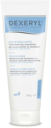 Dexeryl Crema 250 g: cura e protezione per la pelle secca, specialmente per varie malattie della pelle come la dermatite atopica. Senza profumo e senza parabeni