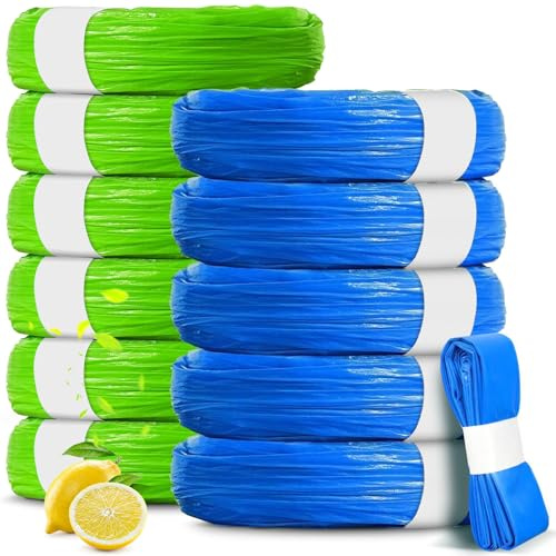 Xiaocanglan Windeleimer Nachfüllkassetten kompatibel mit Tommee Tippee Sangenic Tec+Simplee Sangenic + Twist & Click, 12 Stück 4.5M Windeleimer Nachfüllfolie Nachfüllbeutel Windeltüten